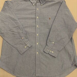 Ralph Lauren | Classic Fit | Casual Button Down Shirt | Blue